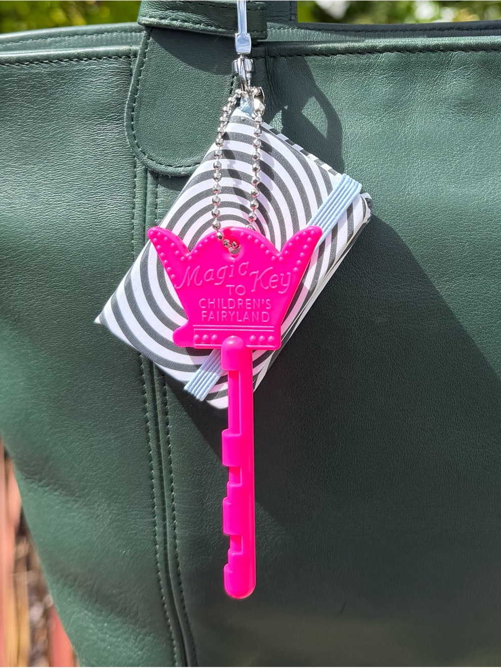 Mini Notebook and Fairyland Magic Key Bag Charm